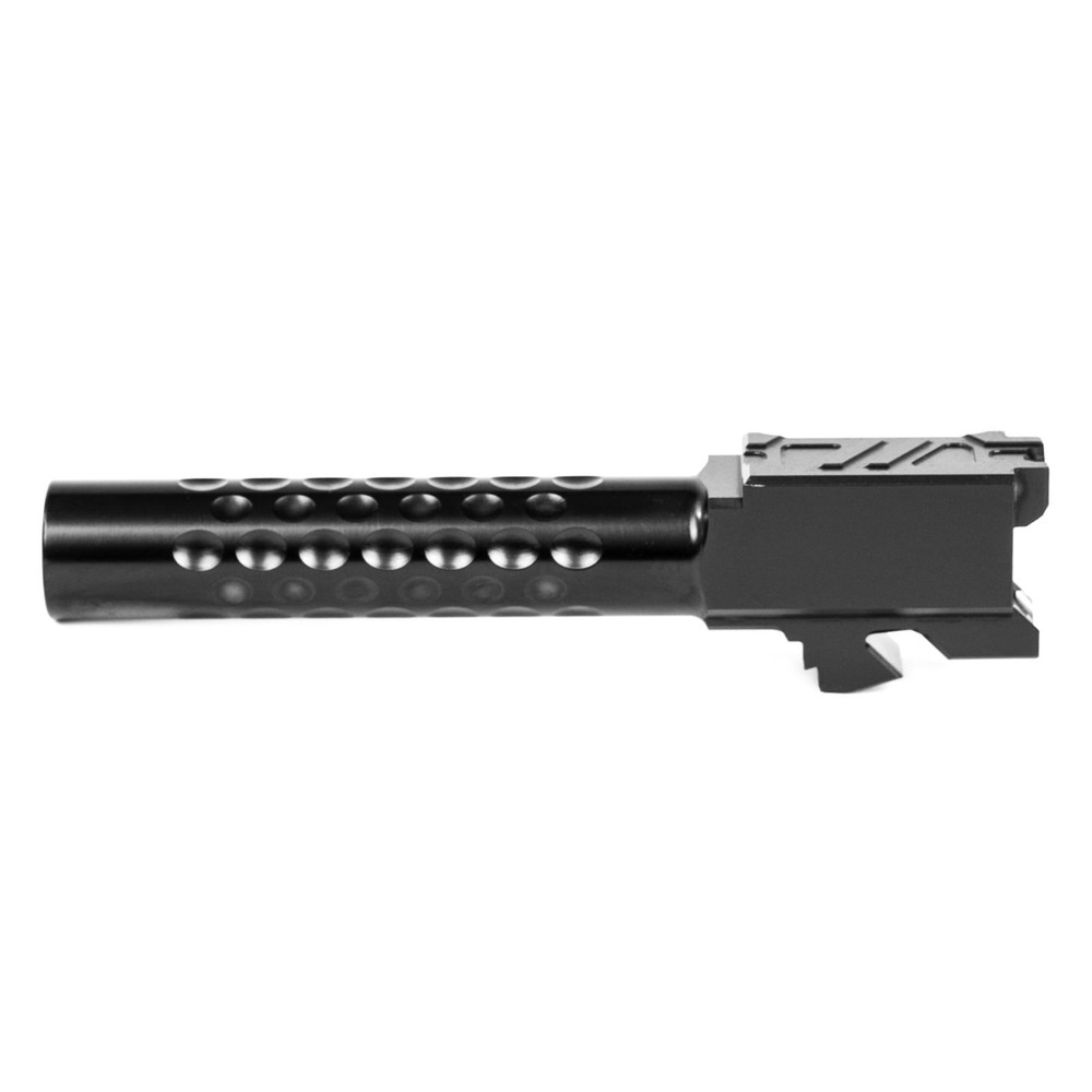 ZEV Optimized Match Barrel For Glock 19, Gen1-5, DLC - Pointing Left